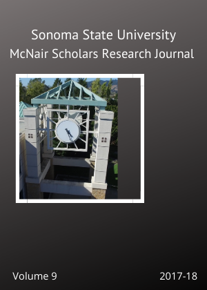 Image of SSU McNair Scholars Research Journal, Volume 9, front cover