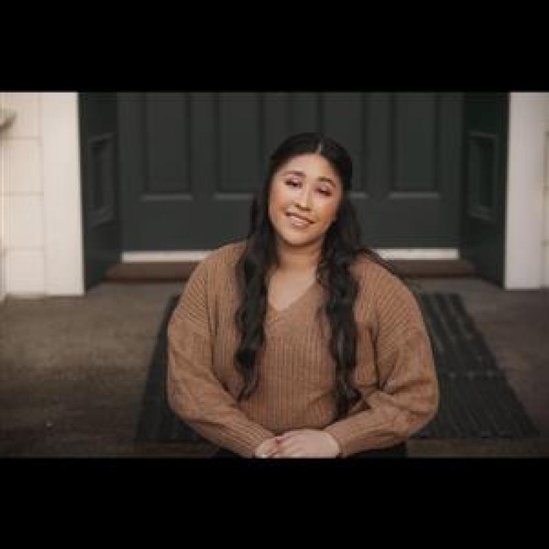 This is a picture of McNair Scholar Adriana Galindo Silva