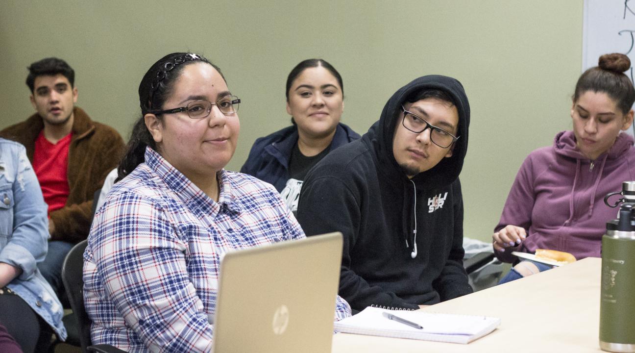 McNair Scholars attending a workshop