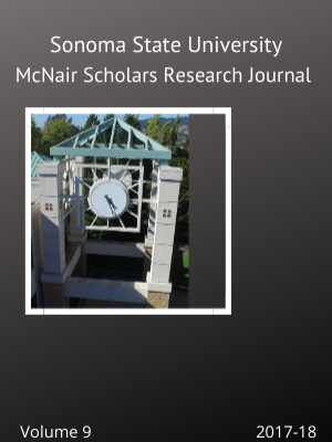 Image of SSU McNair Scholars Research Journal, Volume 9, front cover