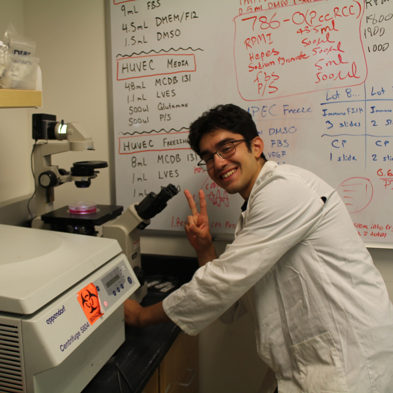 McNair Scholar, Christian Quintero