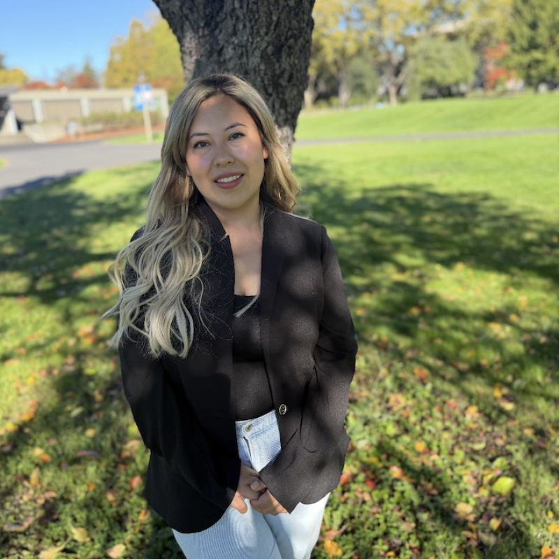 This is a picture of McNair Scholar  Laura Roldan Arreola