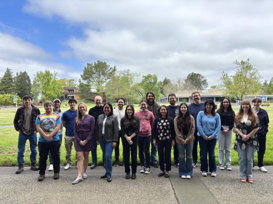 This is a picture of McNair Scholars and Program Leads