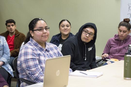 McNair Scholars attending a workshop